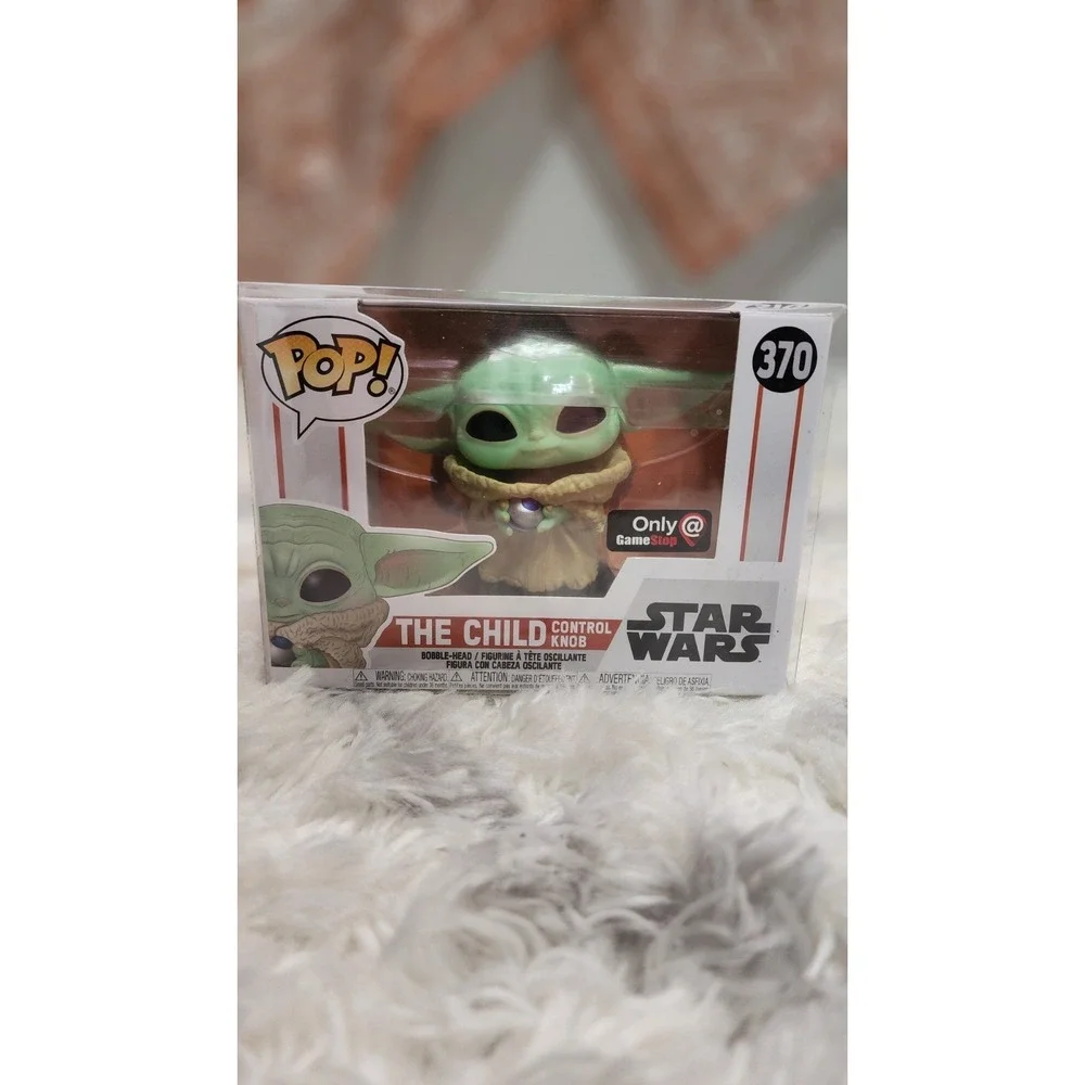 Funko Pop Star Wars Mandalorian The Child Control Knob 370 GameStop Exclusive